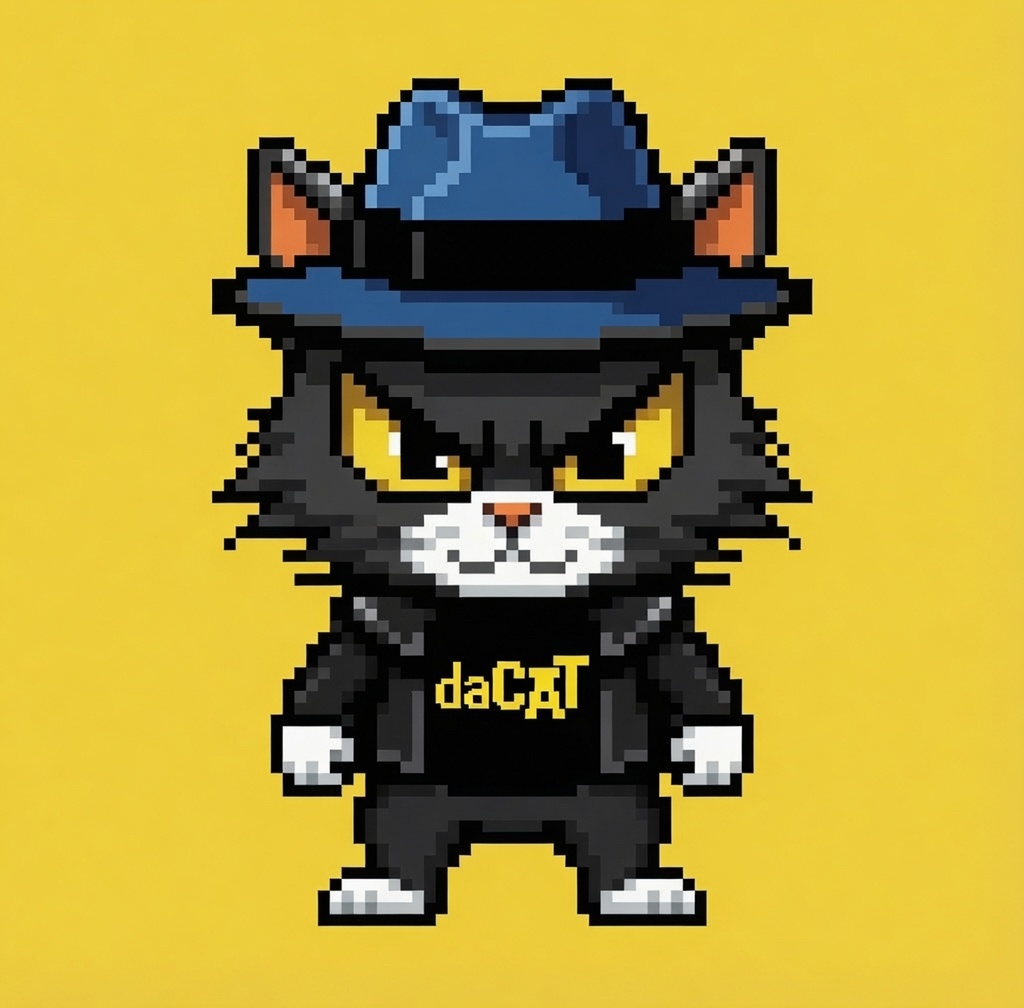 Blue Detective Hat — HATS n’ daCATs #009