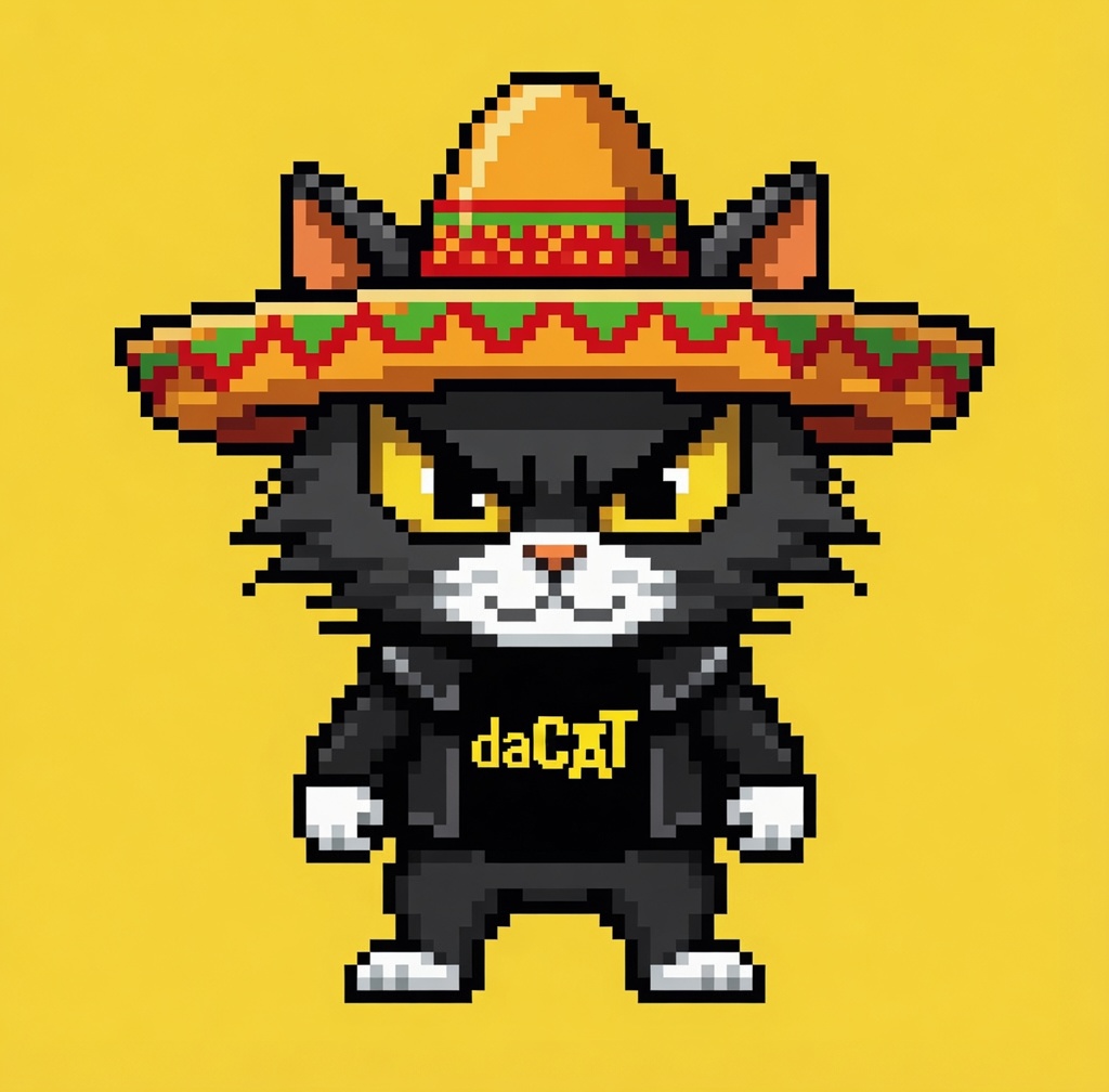 Fiesta Legend Sombrero — HATS n’ daCATs #010