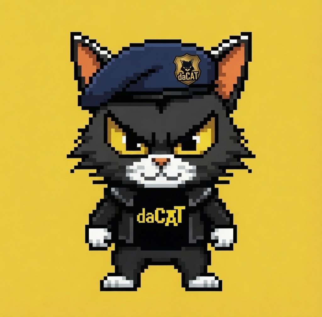 daCAT Vanguard Beret — HATS n’ daCATs #030
